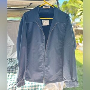 London Fog Men's Deep Blue Weatherproof Jacket